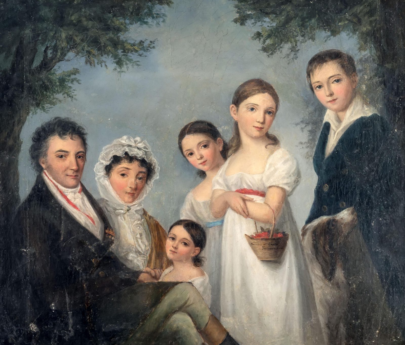 Евгений Абрамович Баратынский семейный портрет